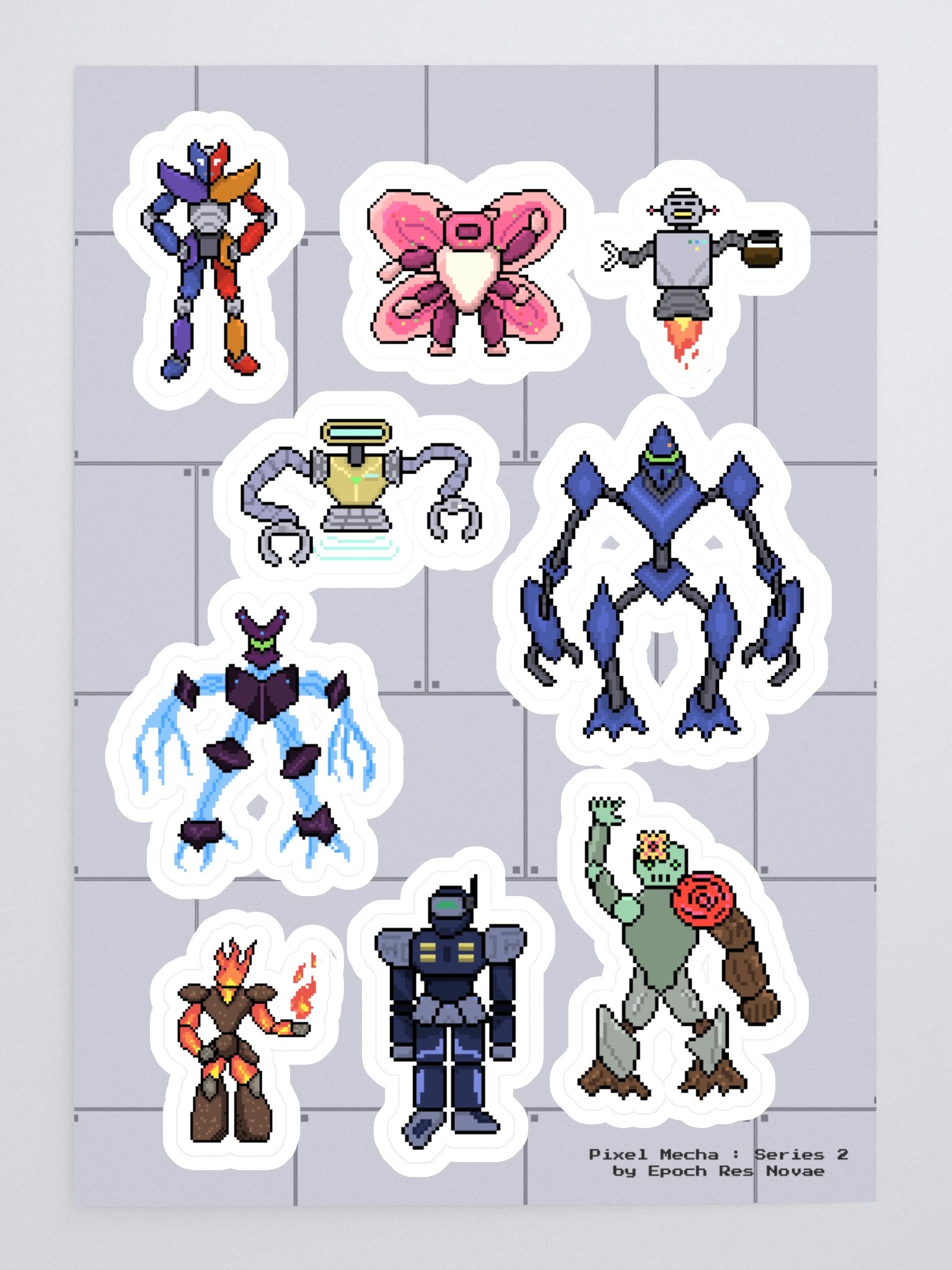 Pixel Mecha Sheet - Series 2 product image (3)