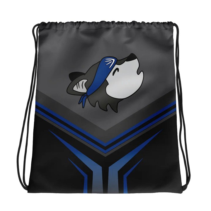 Drawstring Bag - Logo Blue product image (1)