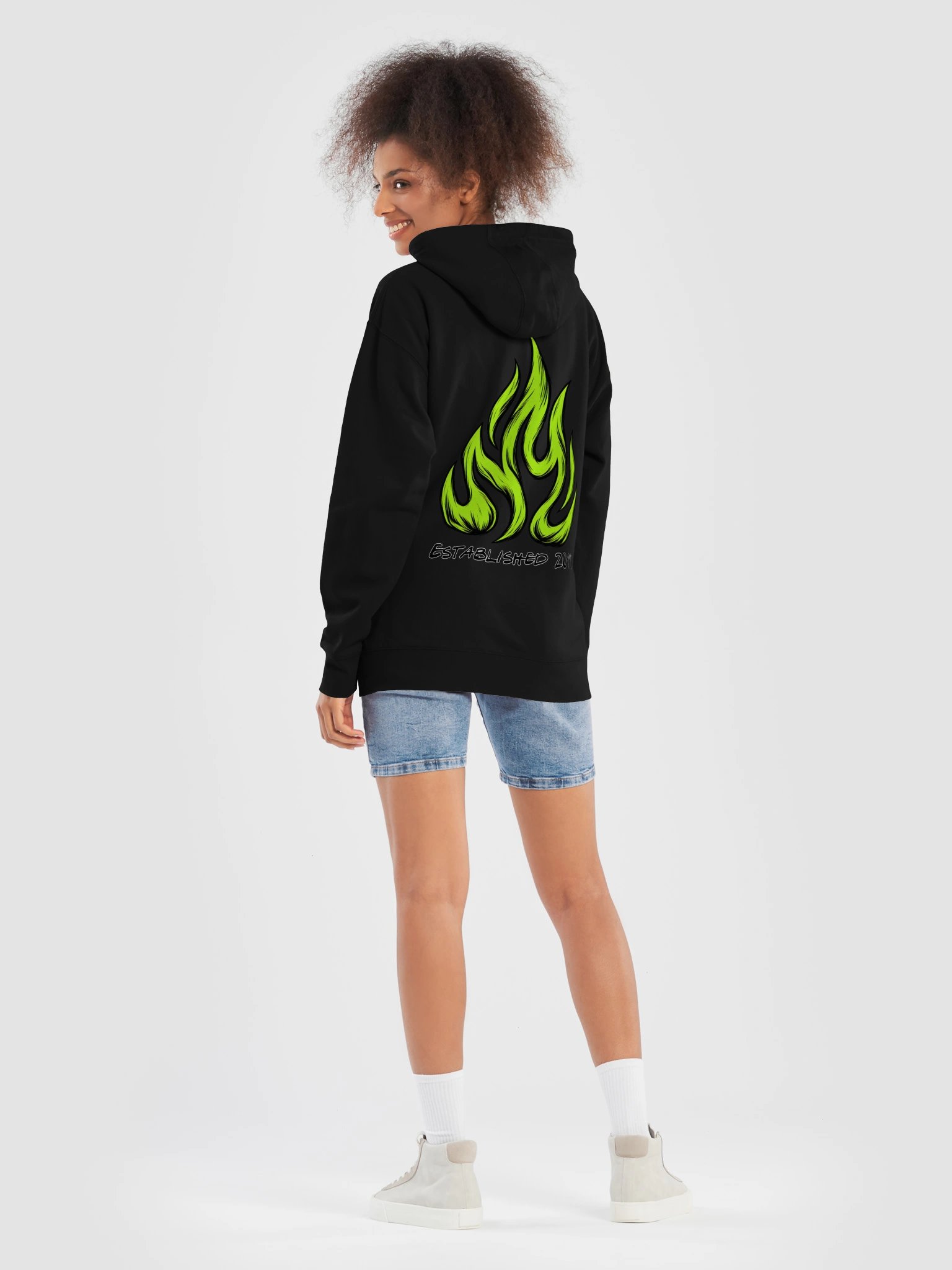 ReWyld Outdoors Textured Flame Premium Hoodie product image (39)