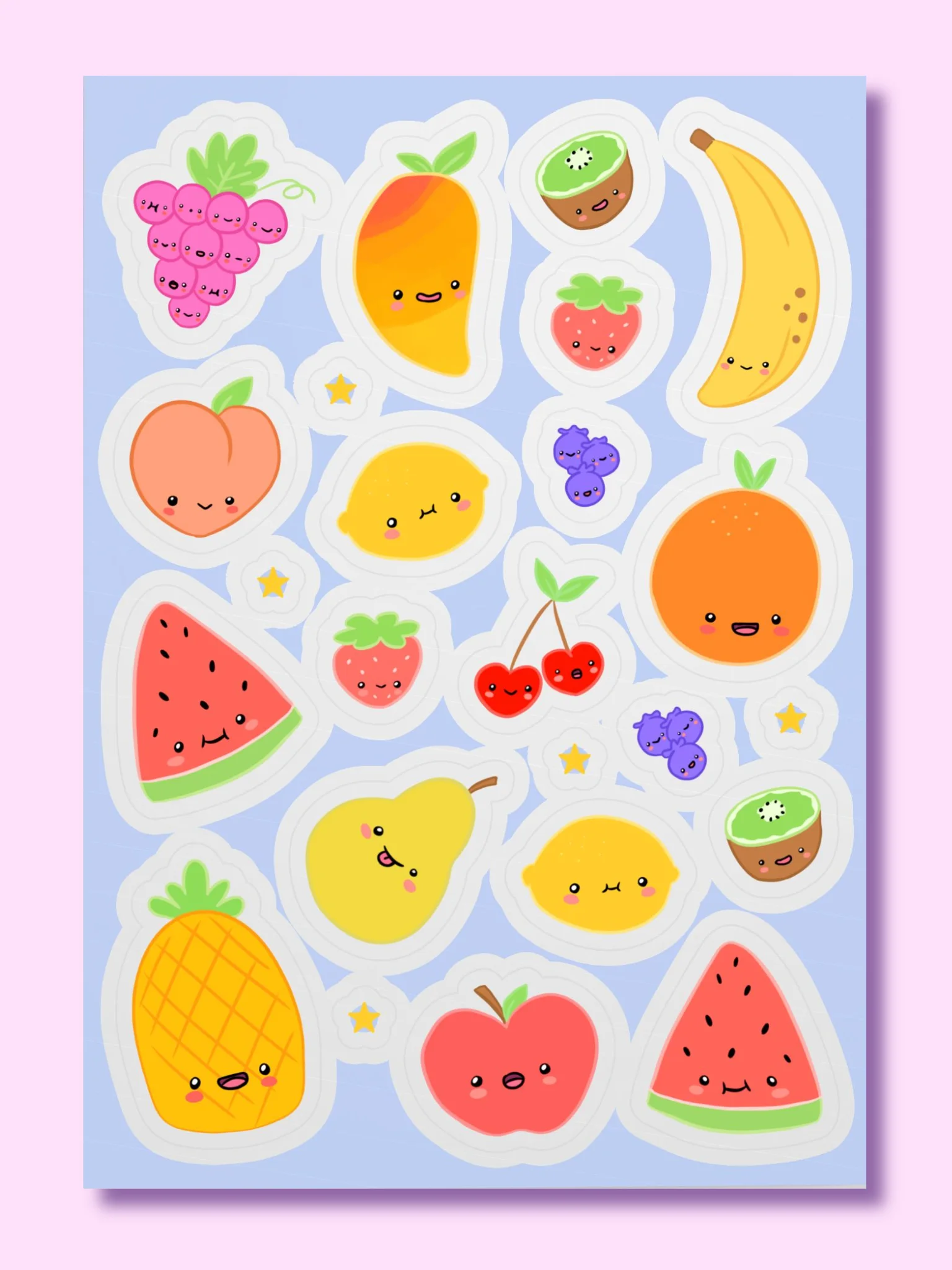 Fruity Fun Sticker Delight product image (1)