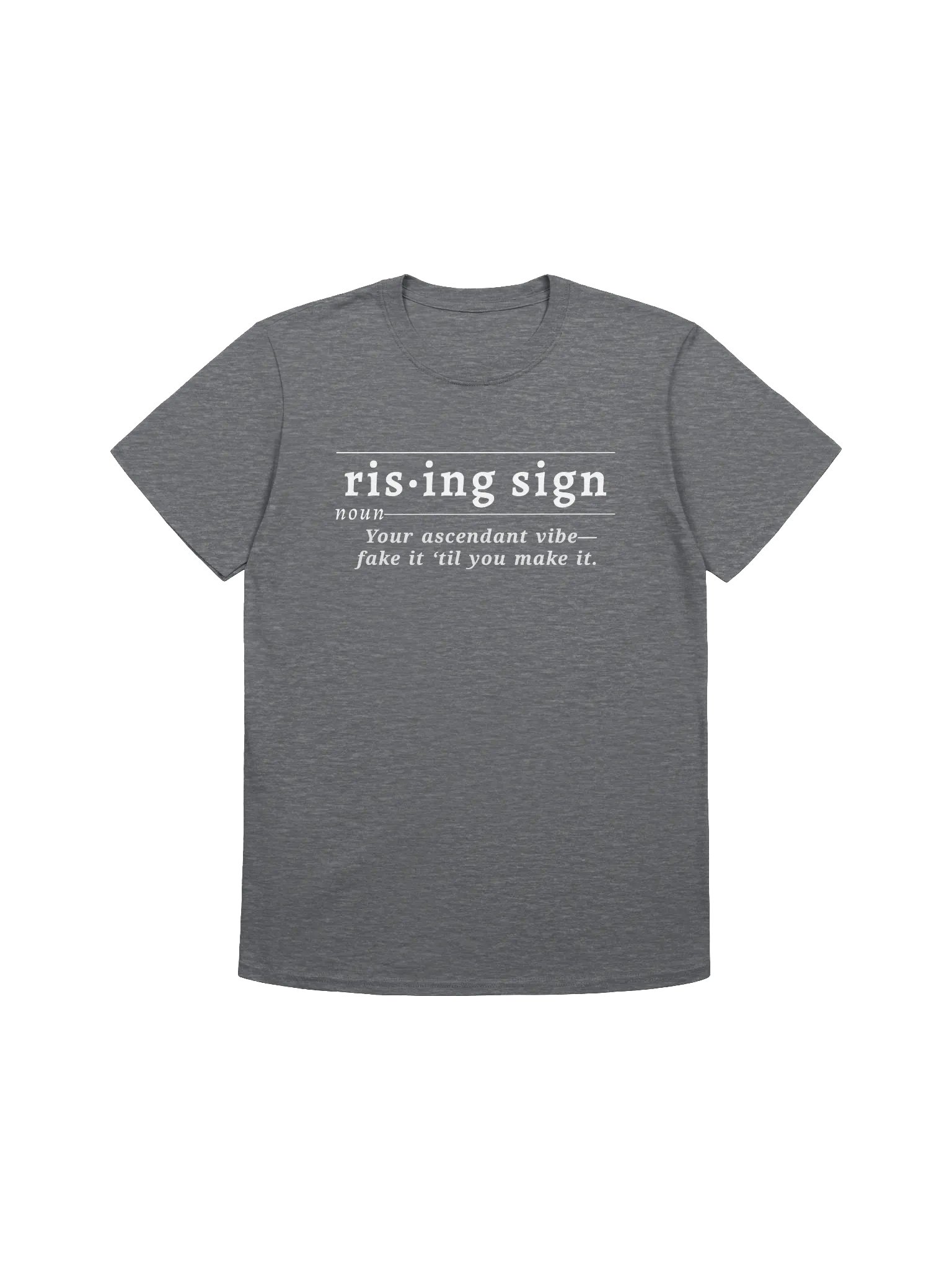 Rising Sign Def Unisex Tee v2 product image (1)