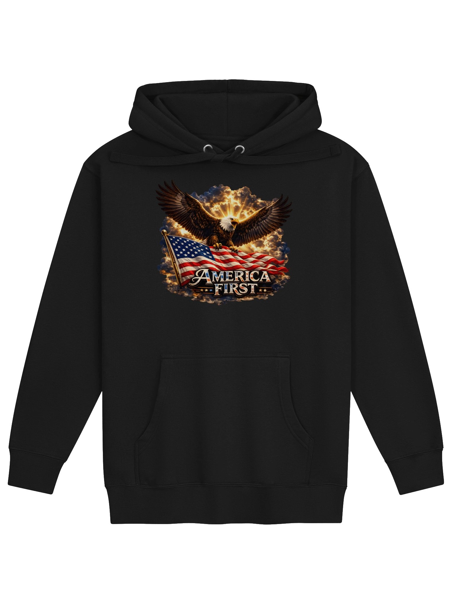 America First Eagle Hoodie product image (2)