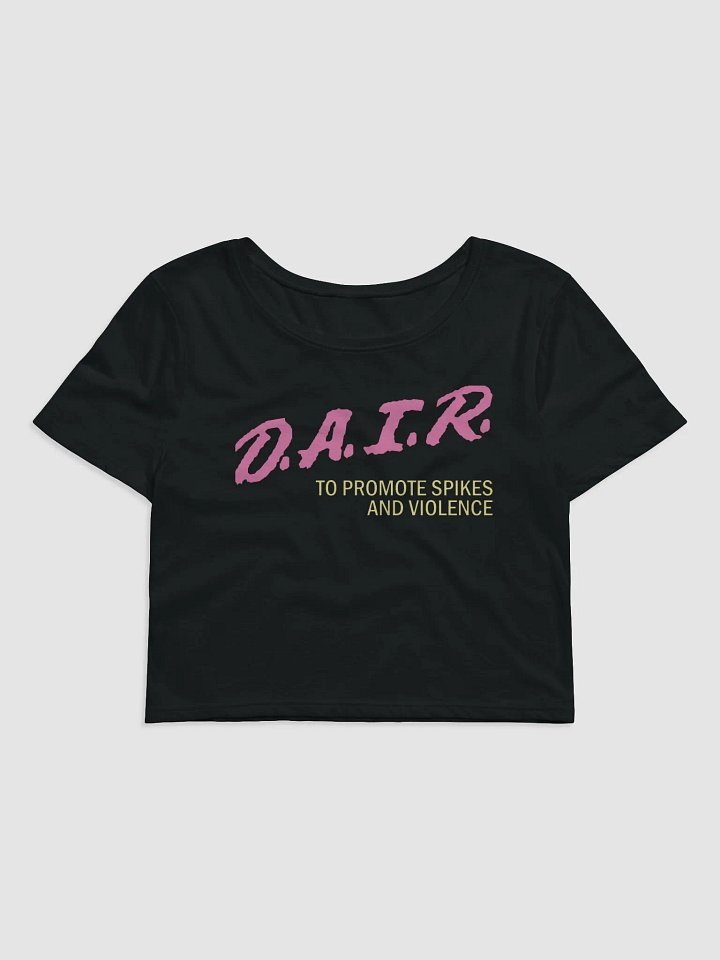 DAIR WOMENS CROP TEE product image (1)