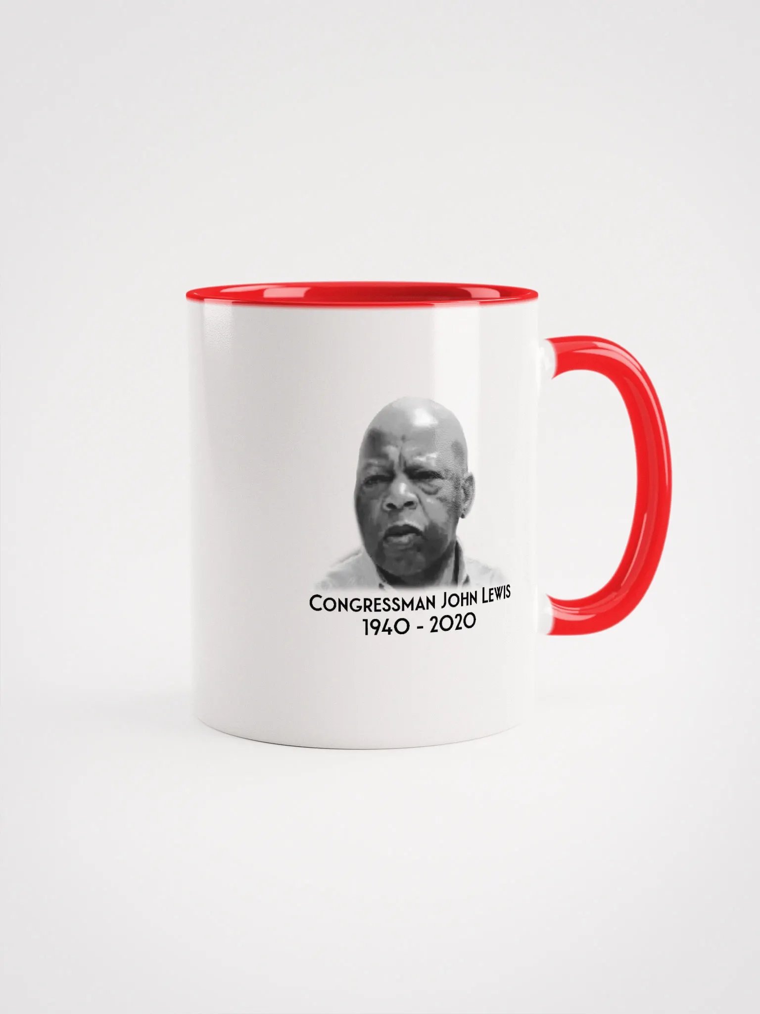 Good Trouble, Red Accent Mug 11 oz product image (2)