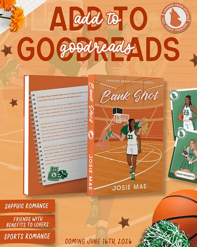 Don’t forget to add Bank Shot to your Goodreads!🧡

BANK SHOT is available now!🧡🏀

Bank Shot by Josie Mae is available on KU, ...