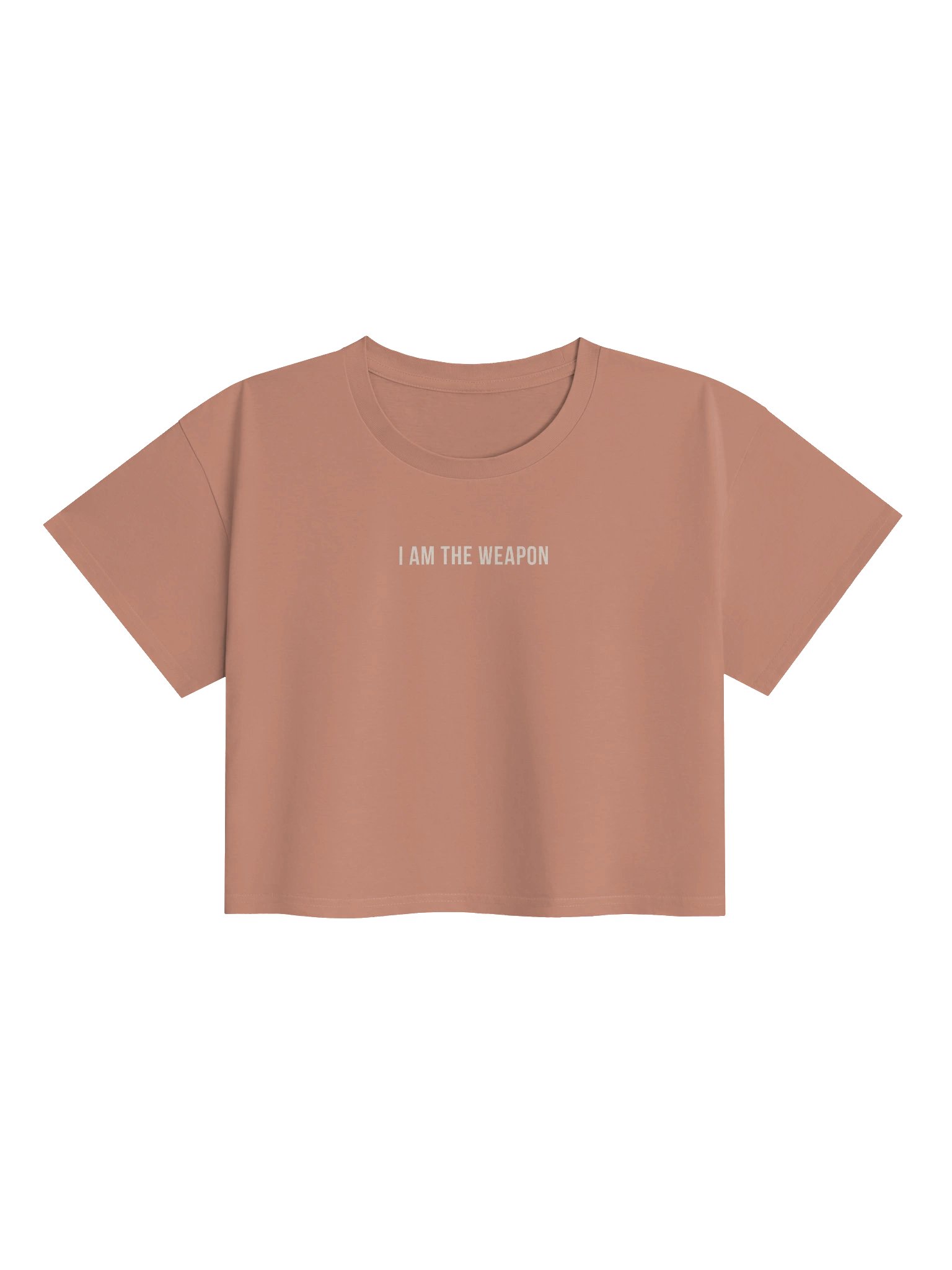 I Am the Weapon Tee Blush product image (1)