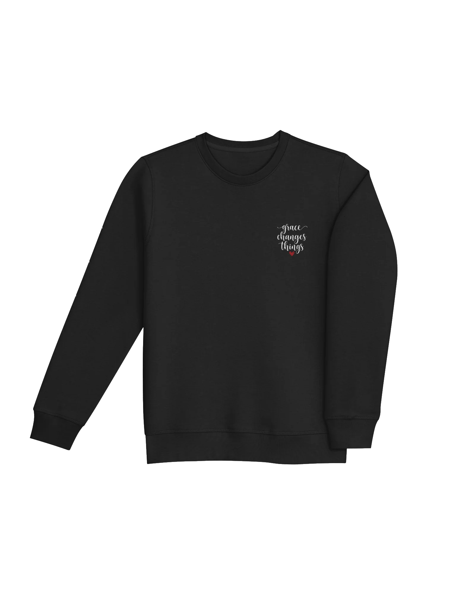 Black Heart Scribble Sweatshirt product image (7)