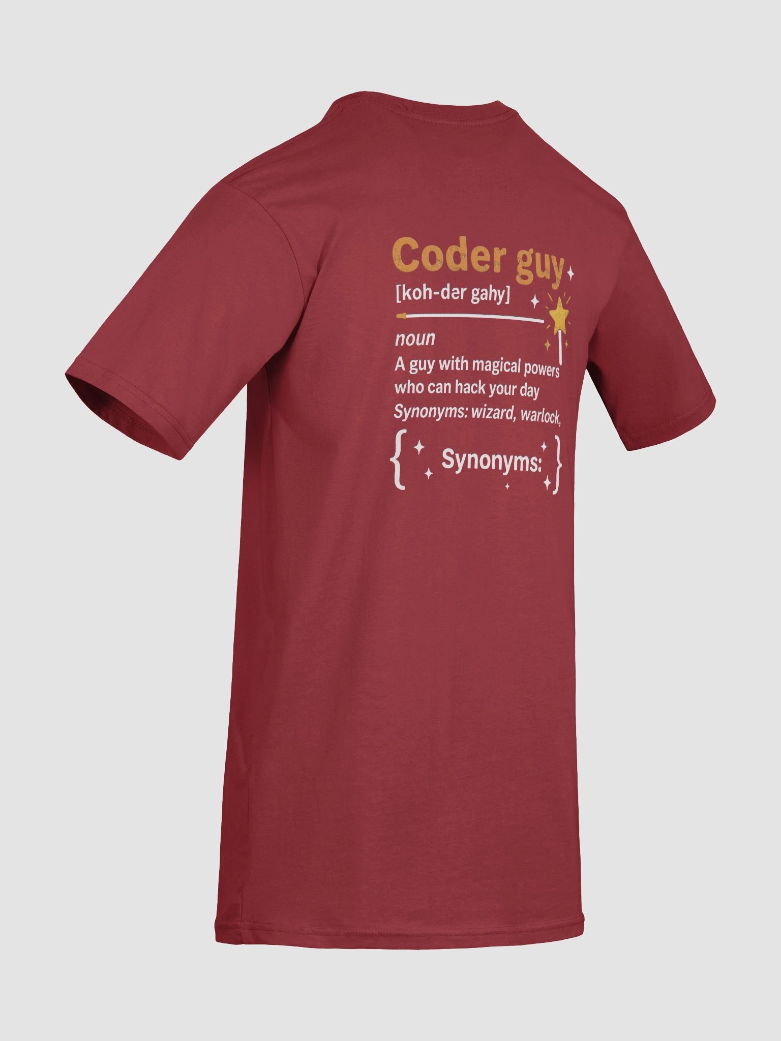 Coffee into Code + Coder Guy Tee product image (8)