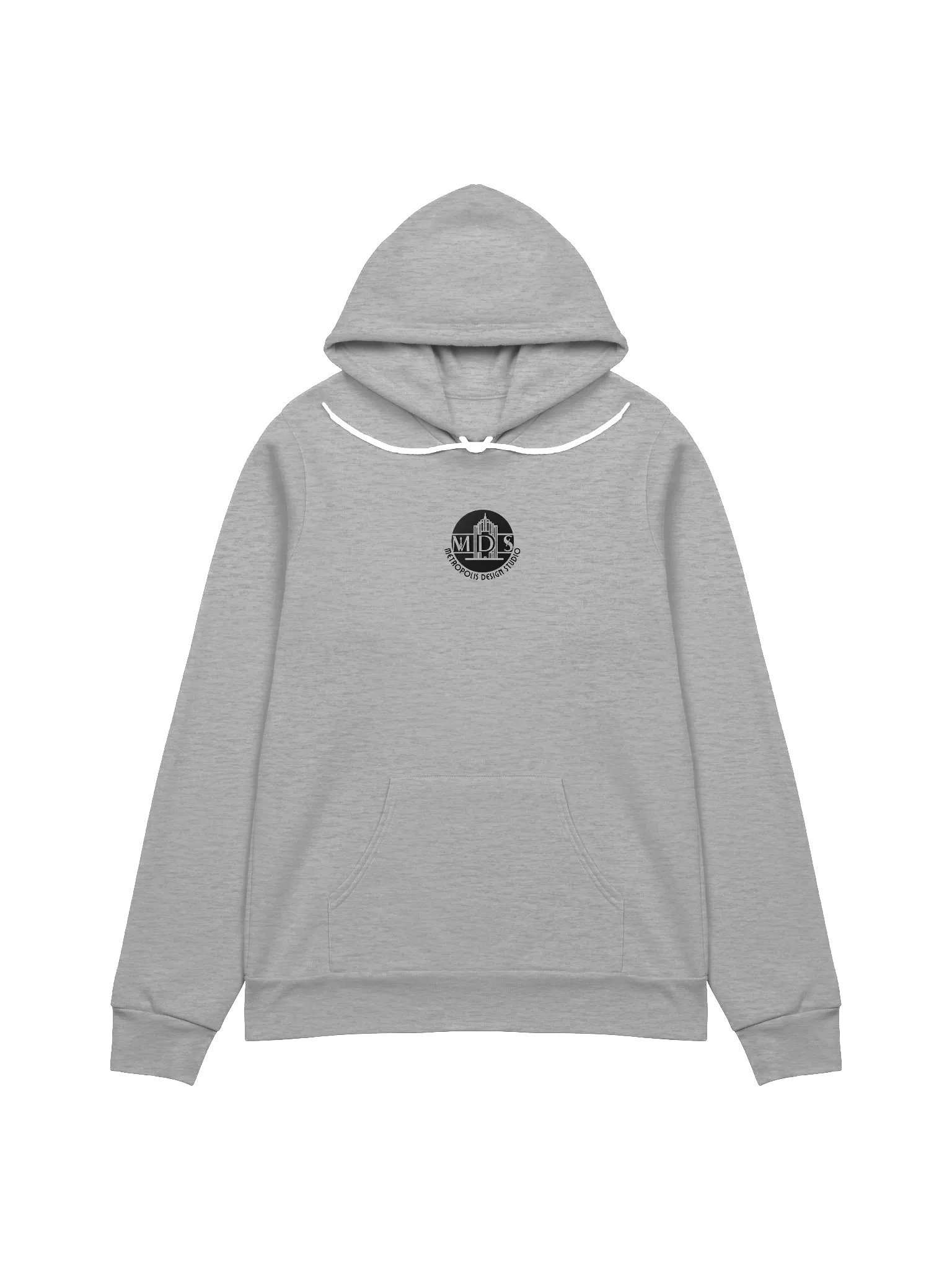 Robot For Hire Art Deco Hoodie Back Graphic - Vintage Sci-Fi Style product image (2)