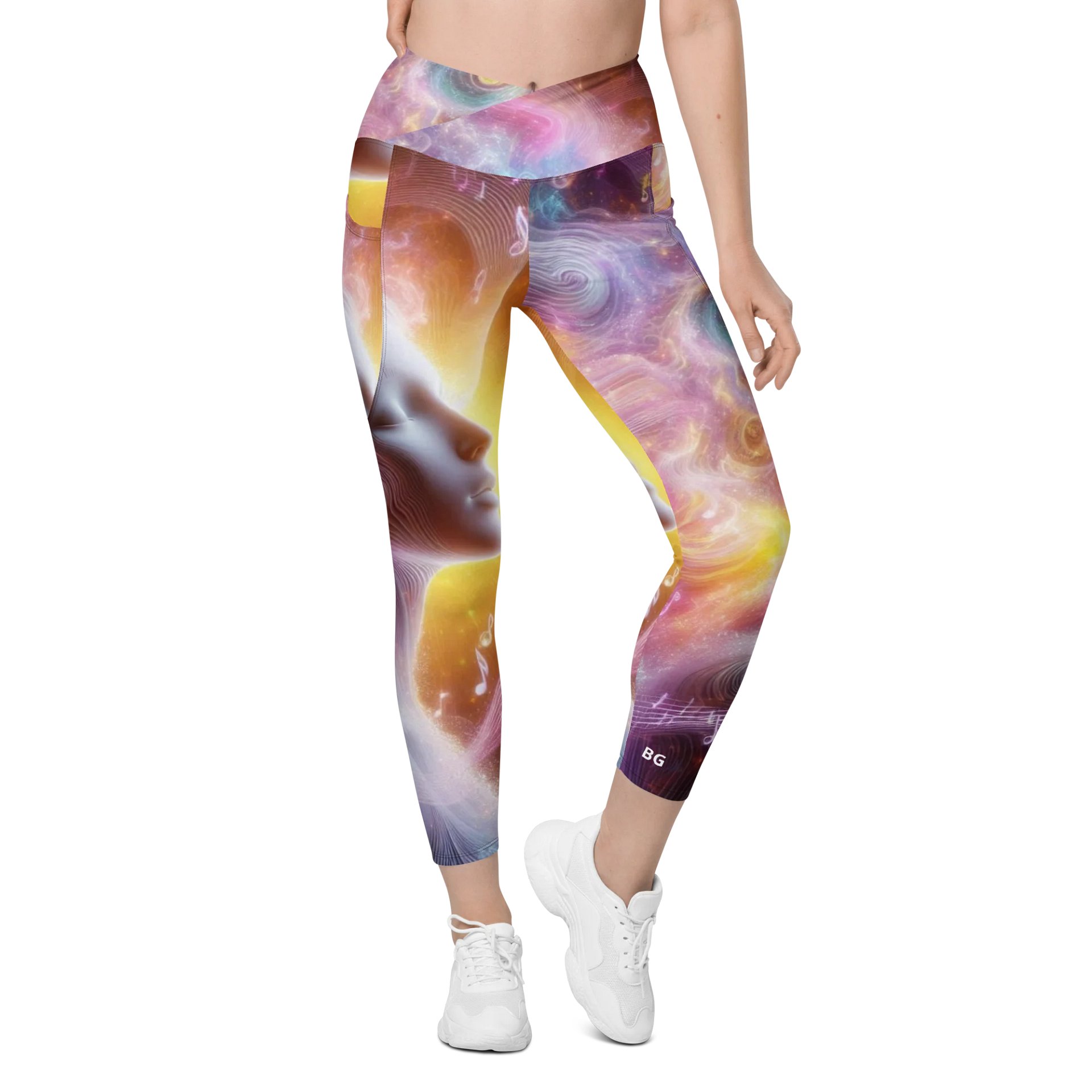 'Tamla Motown' Crossover Leggings with Pockets product image (1)