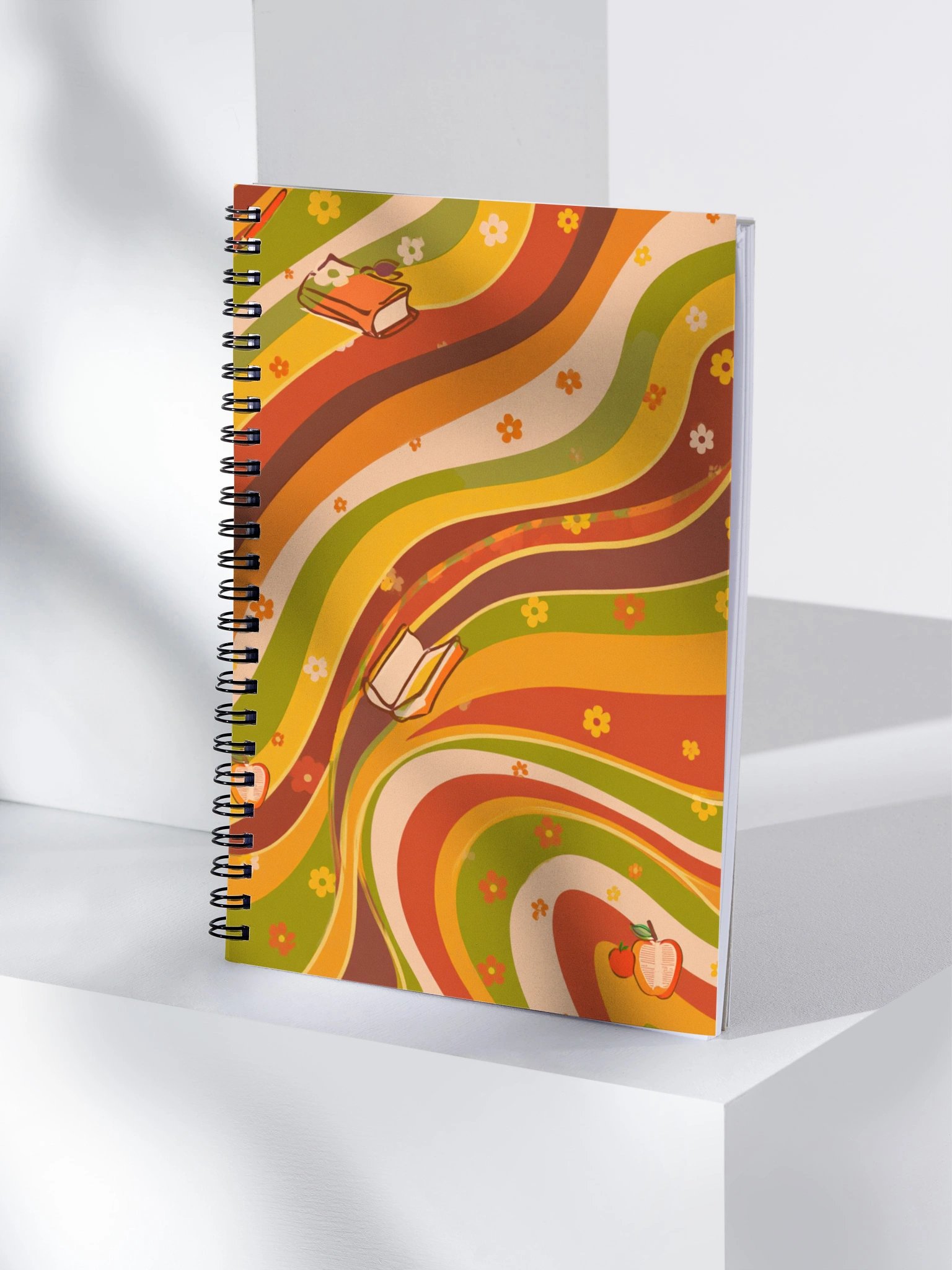 Retro Vibes Spiral Notebook product image (4)