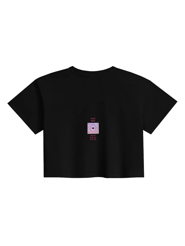 "Curfew"Crop Tee in Midnight product image (2)