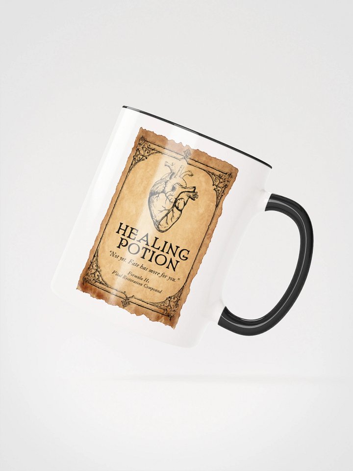 Healing Potion Mug - Available in Red or Black product image (8)