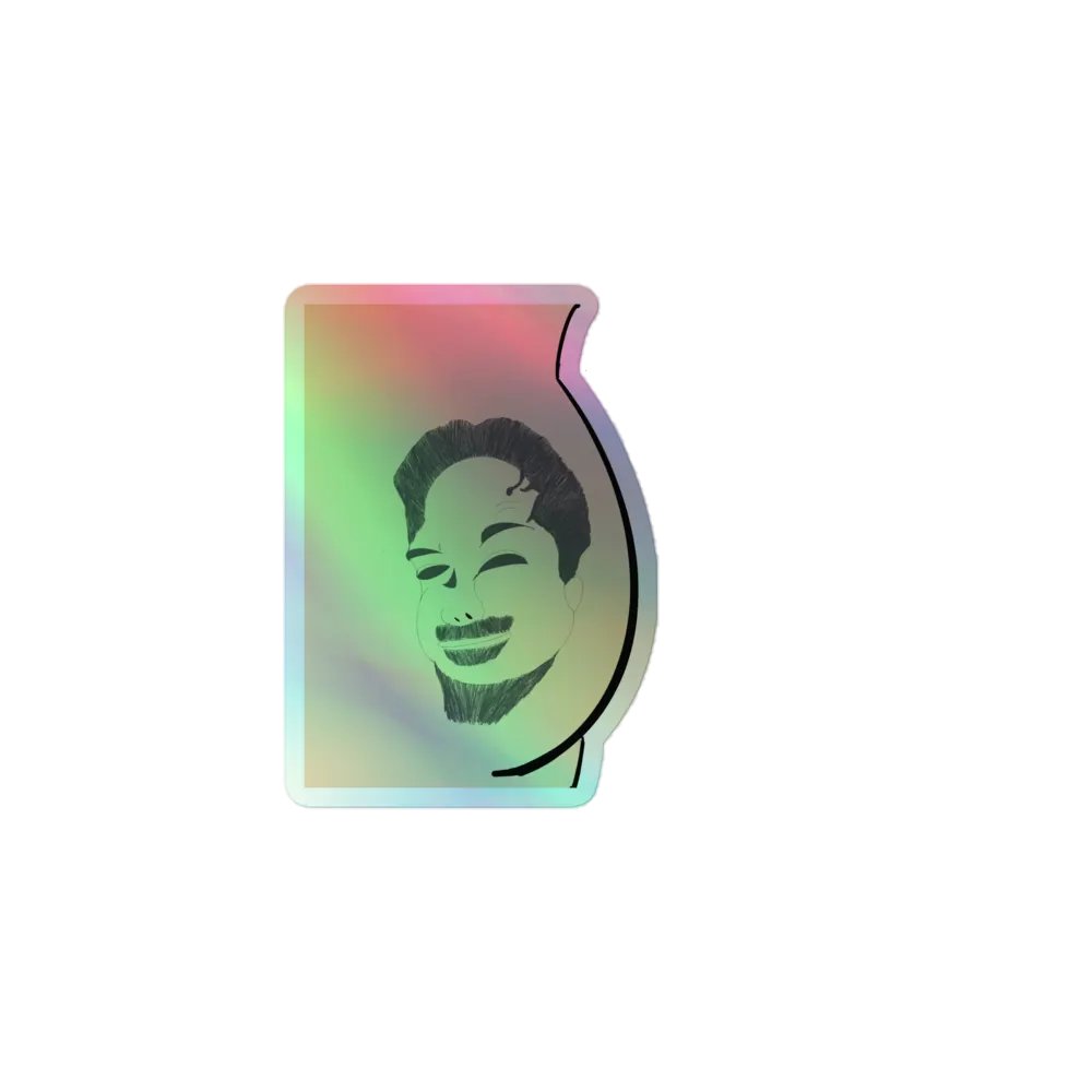 #TeamButt Holo Sticker product image (1)