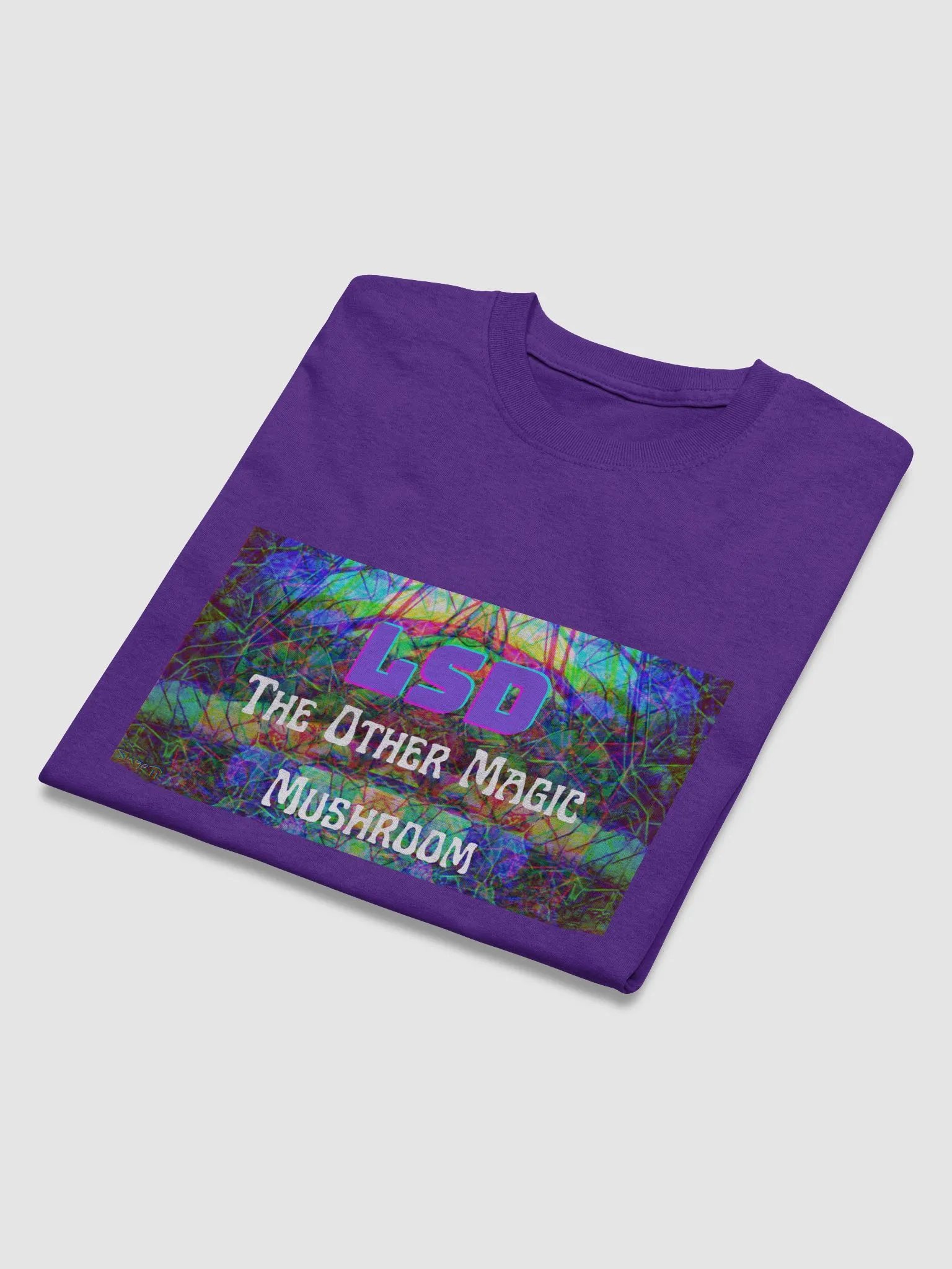 "LSD: The Other Magic Mushroom" by Sage, Heavyweight T-Shirt product image (4)