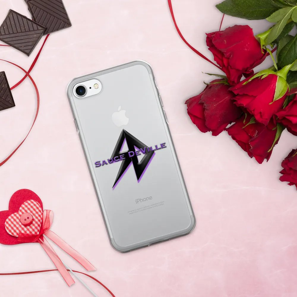 SauceDeVille Sleek & Modern iPhone® Clear Case product image (335)