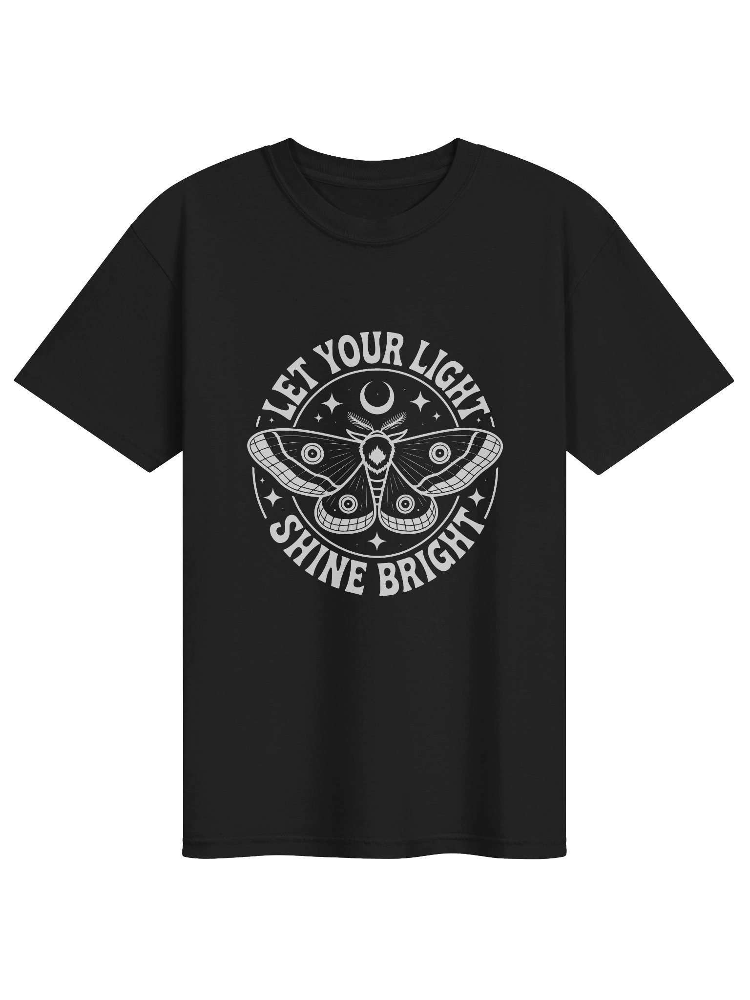 Let Your Light Shine Moth Tee product image (5)