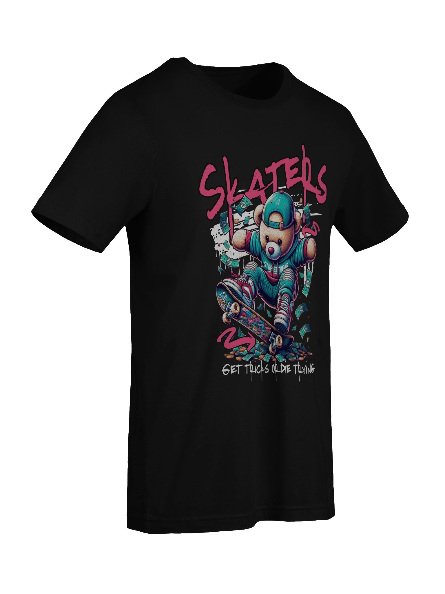 Street Bear Skateboarder Tee product image (9)