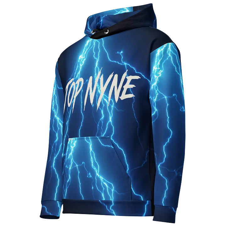 TOP NYNE Neon Lightning All-Over Hoodie product image (2)
