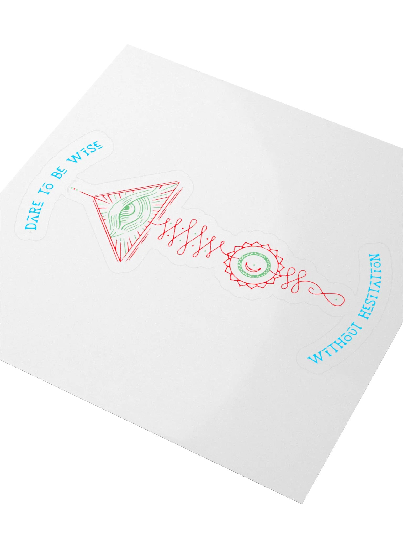 Dare To Be Wise Tree Kiss Cut Stickers product image (3)
