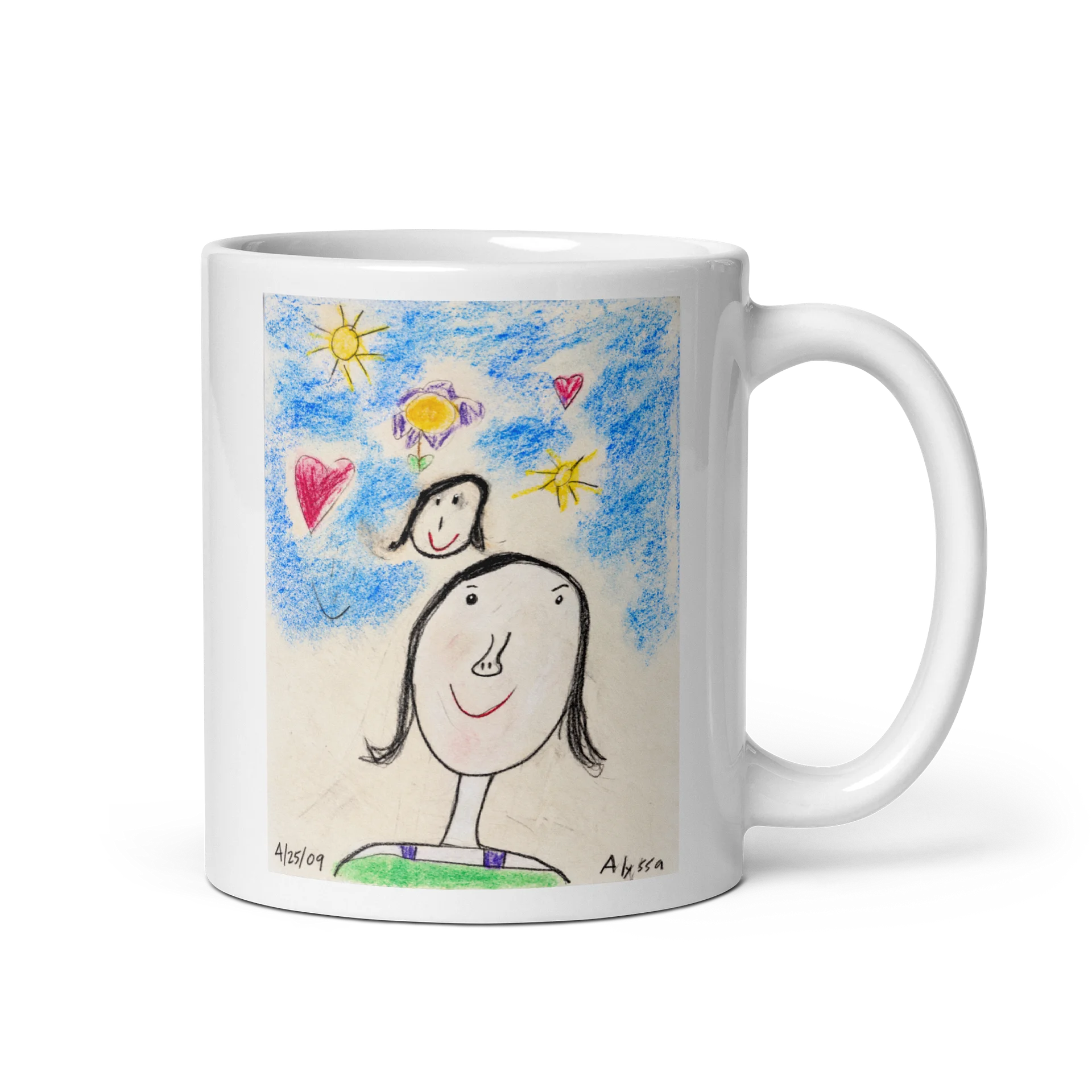 AK’s Everlasting Love for Mom — On Earth and in Heaven Mug product image (1)