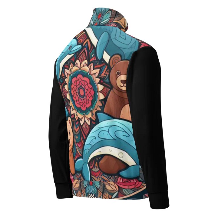 Mystical Wildlife Mandala Track Jacket |Ai Design product image (2)