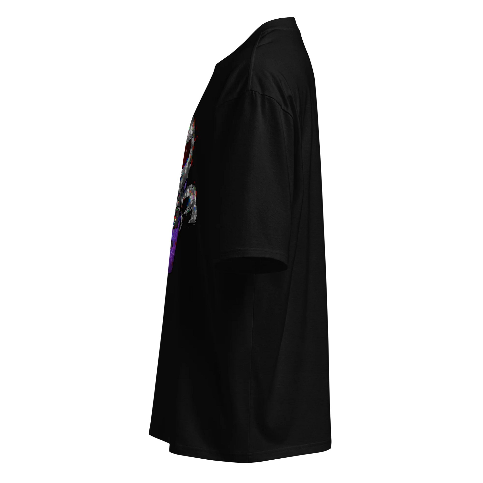 Glitched Ghostie Oversized Heavy T product image (2)