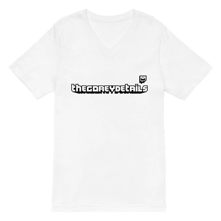 TTV Black - Bella+Canvas Short Sleeve V-Neck Jersey T-Shirt product image (8)