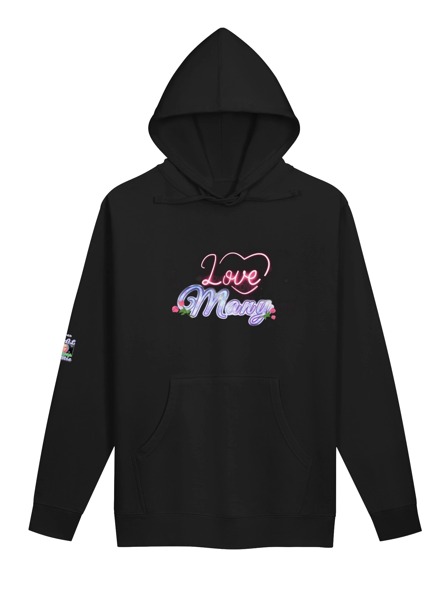 Neon Love Many Hoodie product image (3)