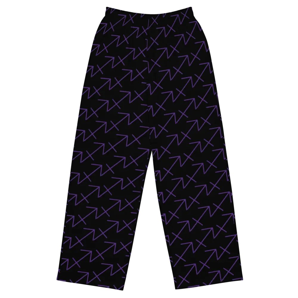 Mystic Sagittarius Arrows Wide-Leg Pants product image (1)