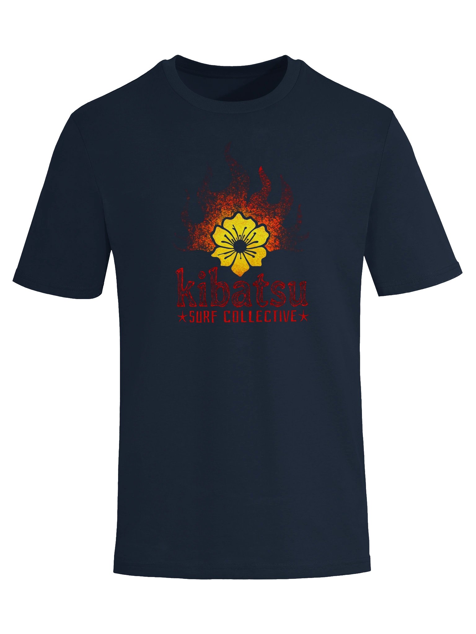 Kibatsu Surf Collective Flaming Flower T Shirt product image (23)