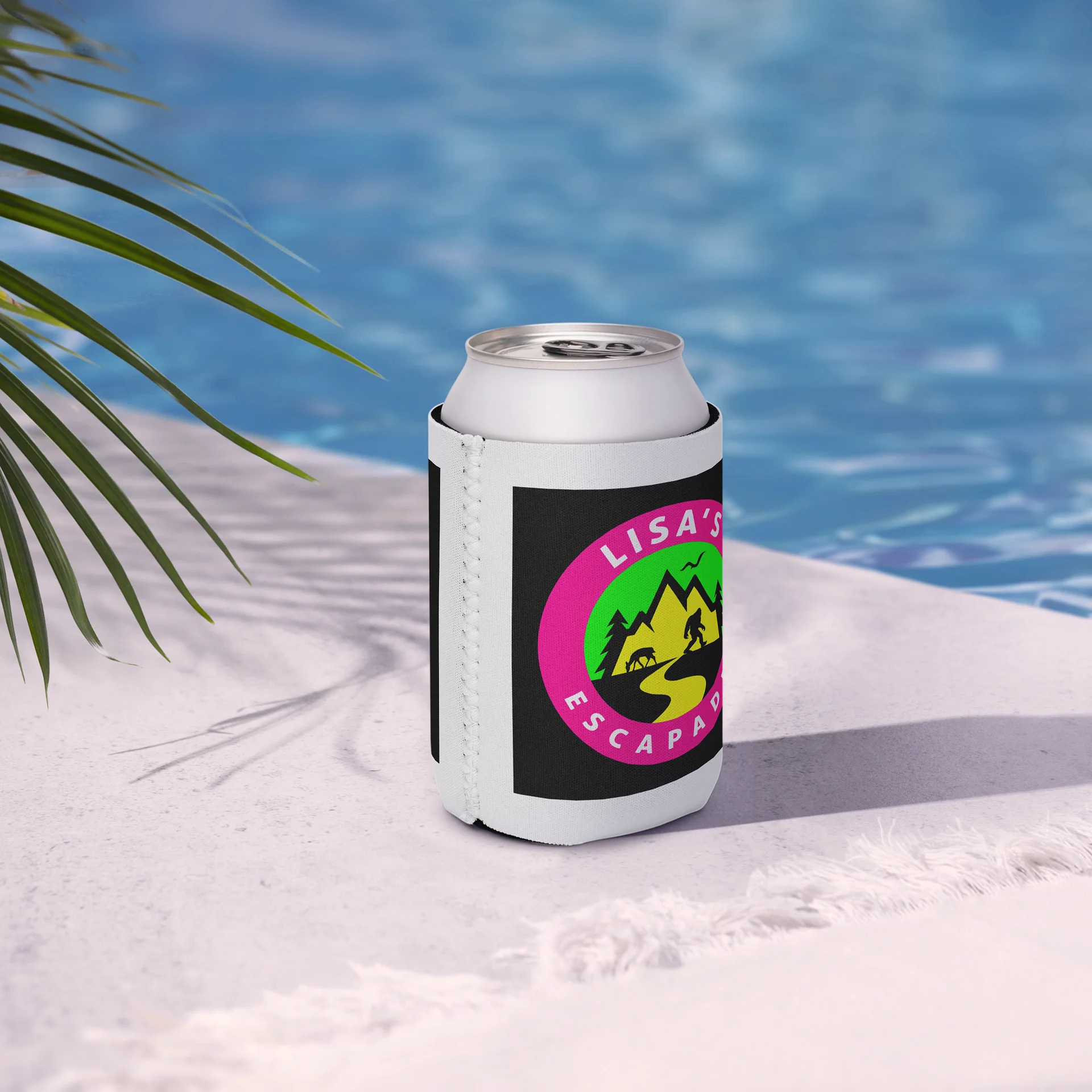 Lisa’s Escapades Logo Adventure Can Cooler product image (6)