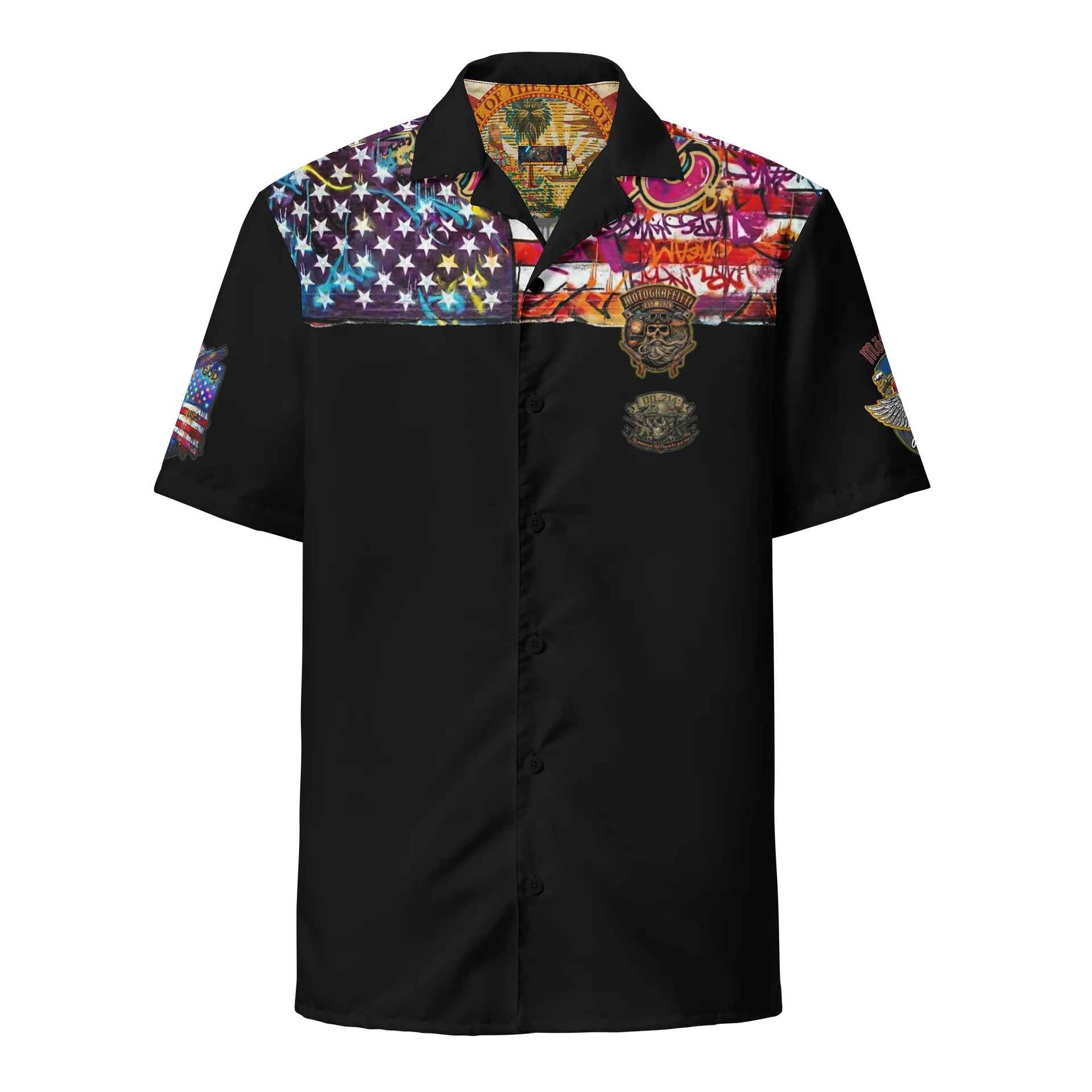 MötoGraffitti DD214 Club Shirt (the 250 yr USA Anniversary vers) product image (1)