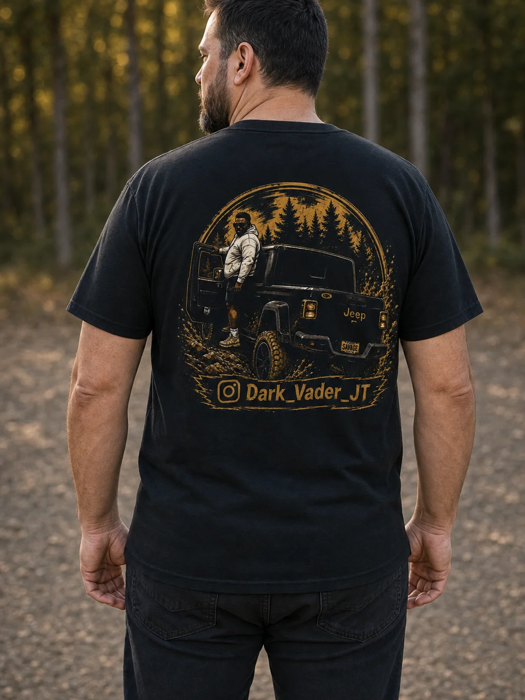 Dark Vader JT Rig Graphic Tee – ARI Crew product image (1)