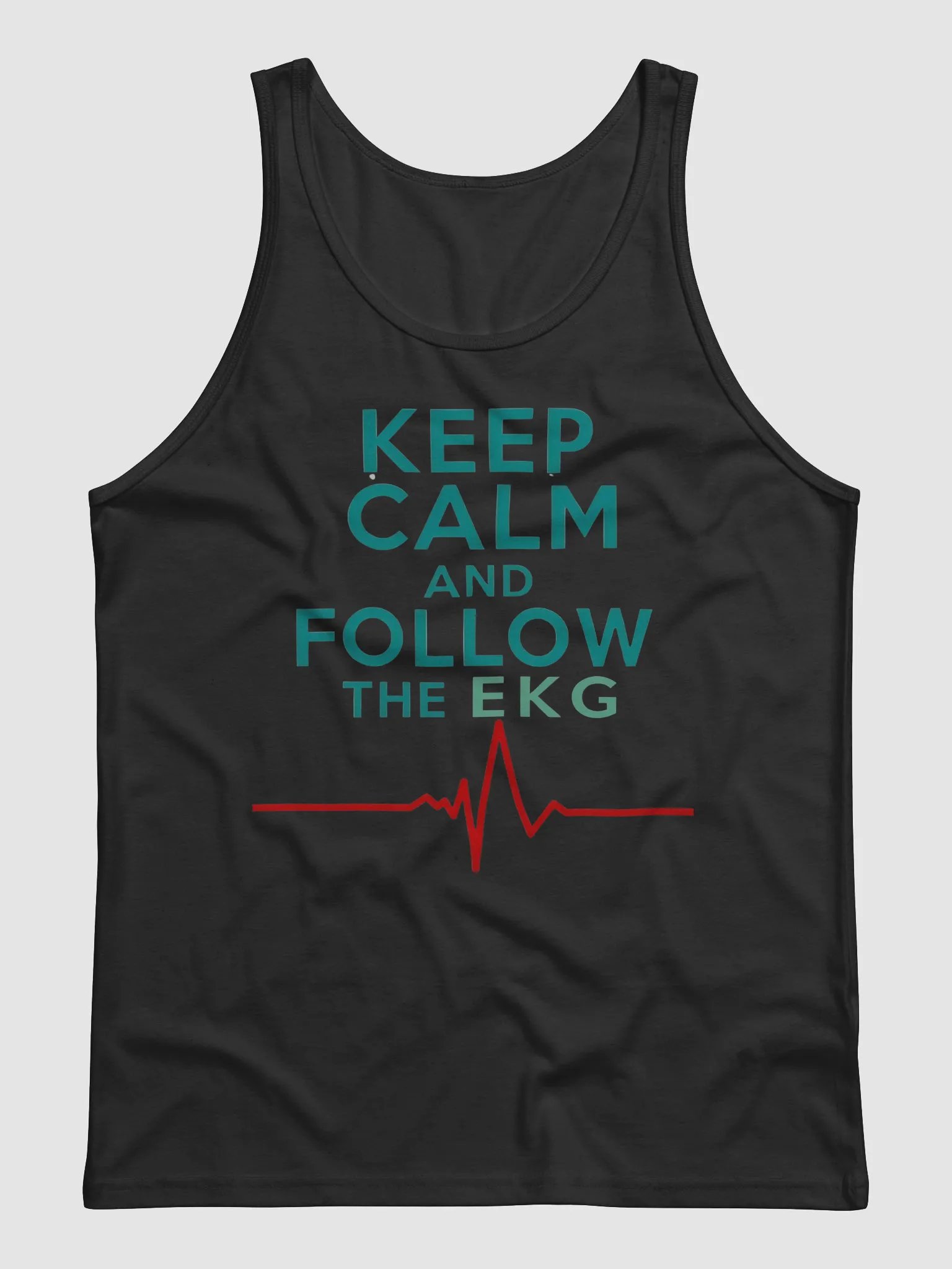 EKG Waveform Tank Top product image (3)