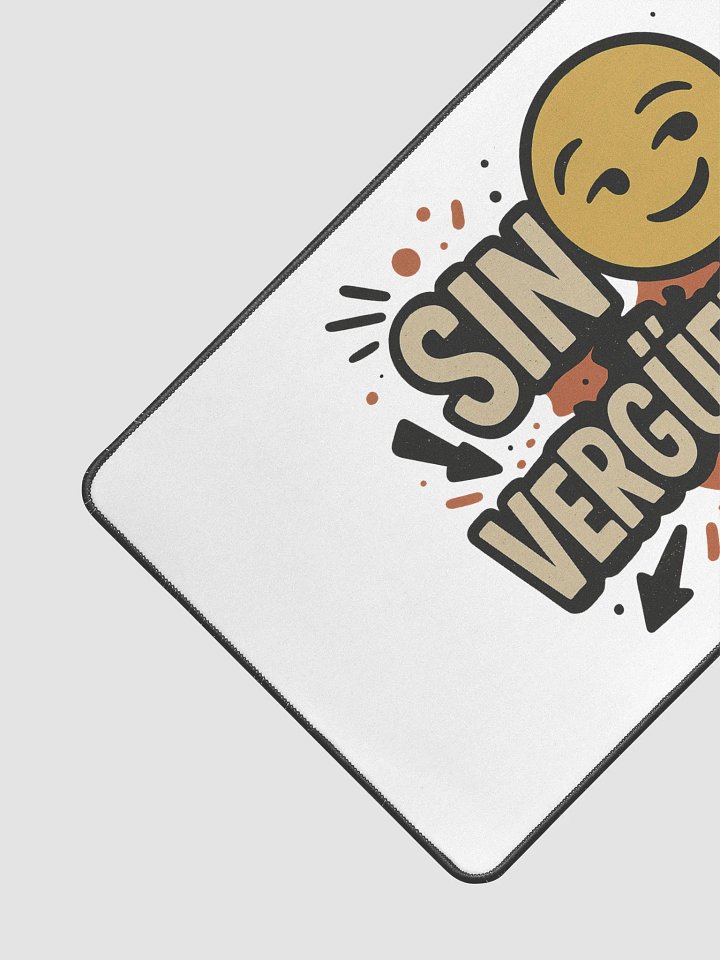 Sin Verguenza mouse pad product image (2)