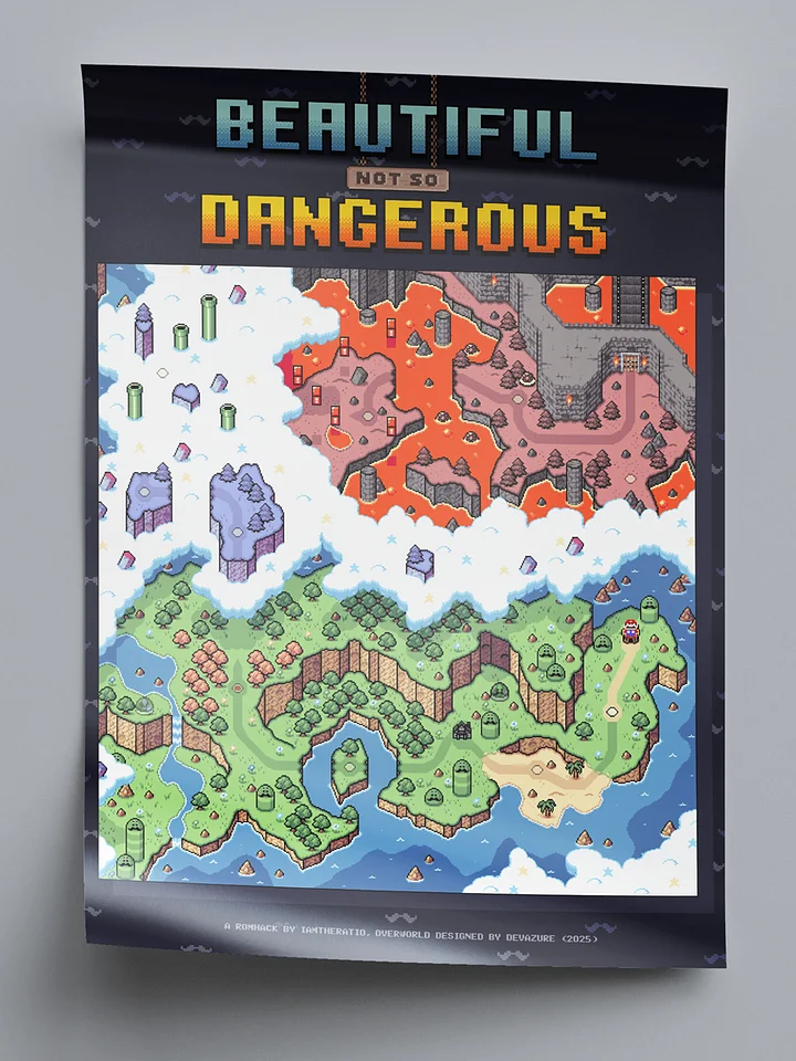 Beautiful (Not So) Dangerous Overworld Poster product image (2)