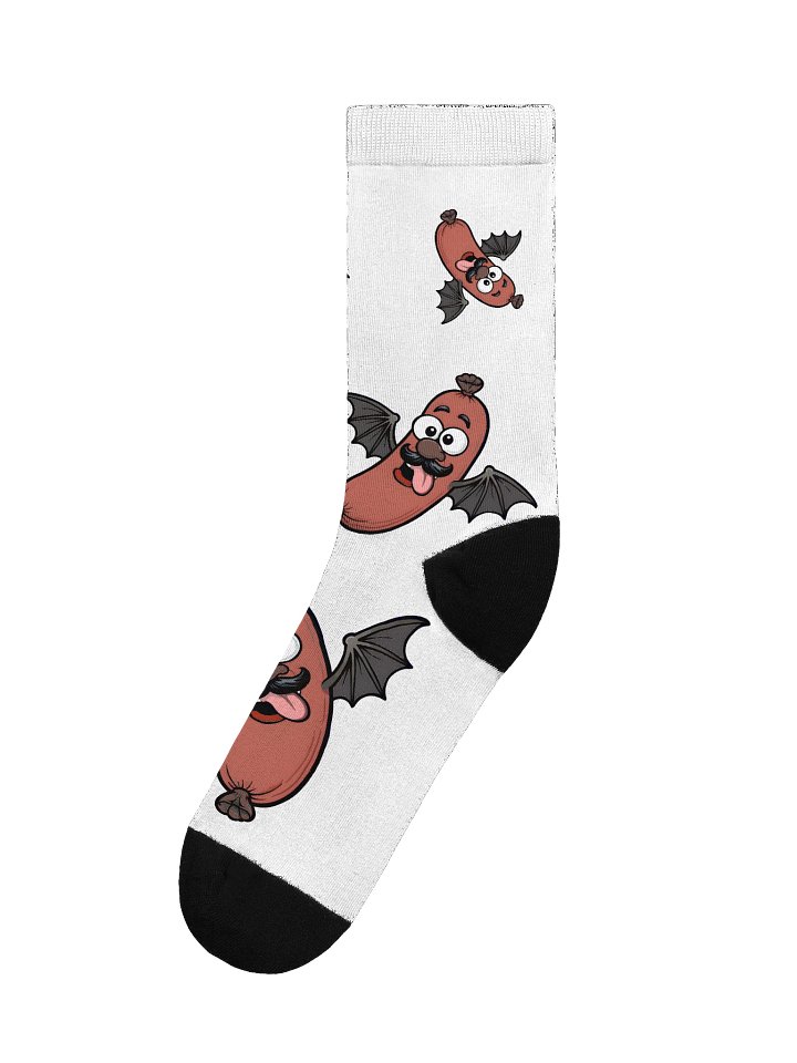 Bat Sausage Crew Socks product image (1)