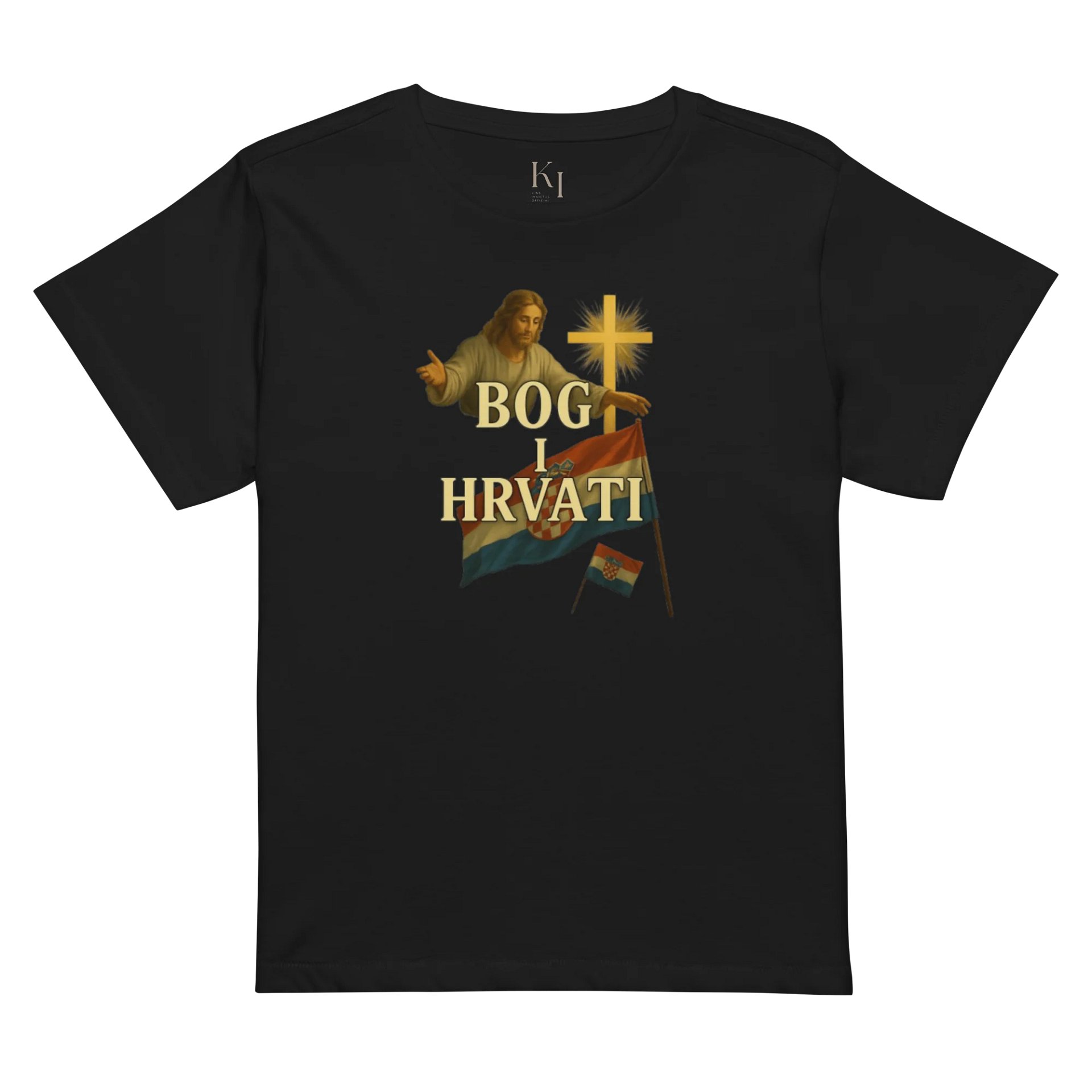 BOG I HRVATI -ŽENSKA MAJICA KRATKIH RUKAVA product image (2)