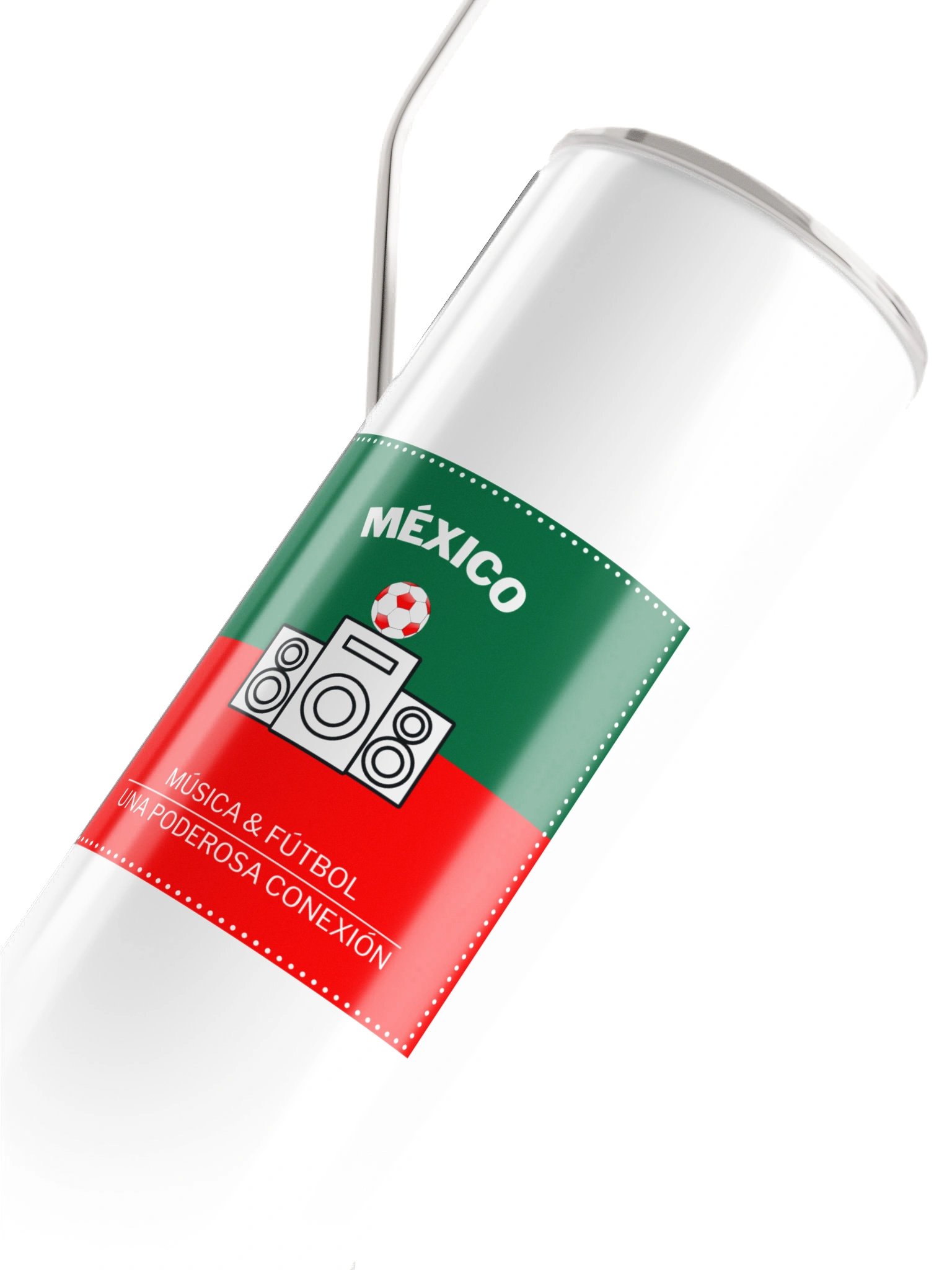 MÉXICO SOCCER Stainless Steel Tumbler product image (4)