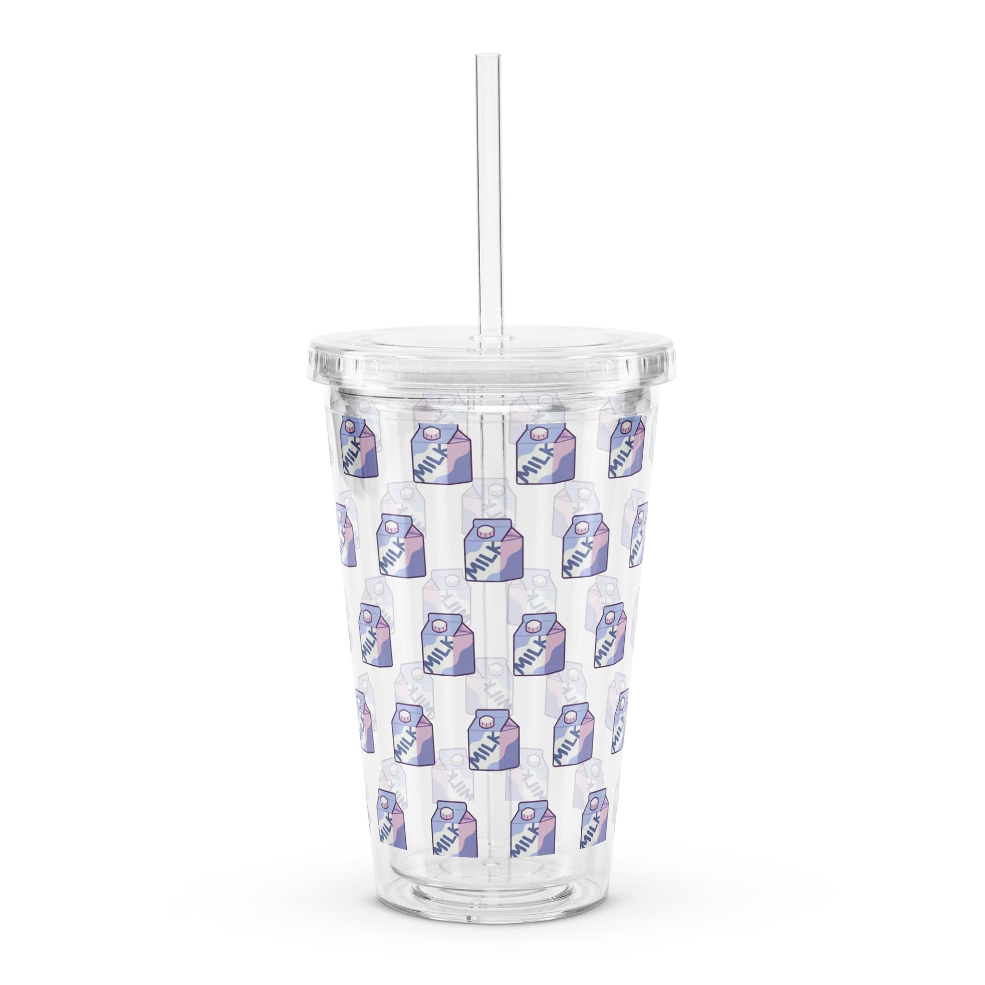 Milky Plastic Tumbler product image (4)