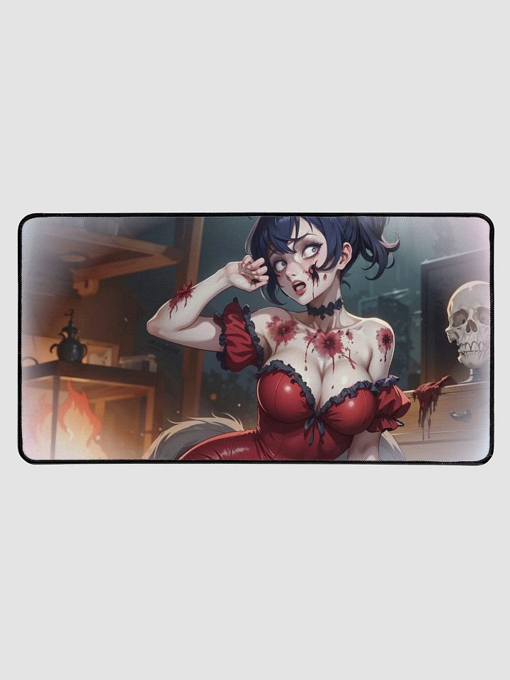 Bloodied Sins - V2 Zombie Pinup Anime Desk Mat product image (1)