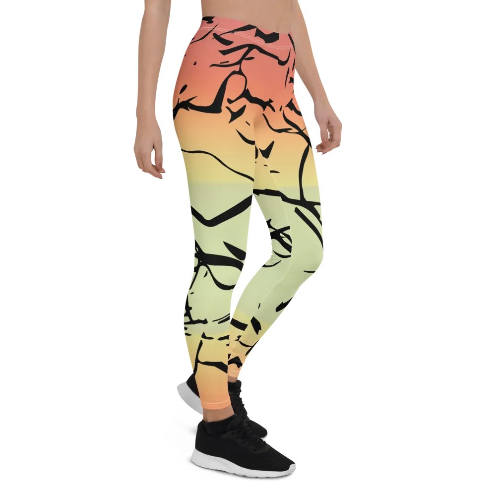 Leggings/Enigma Lime-Orange product image (7)