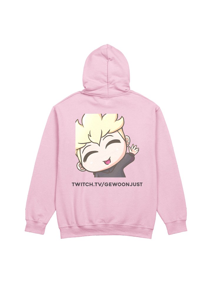 The "GewoonJust" hoodie product image (2)