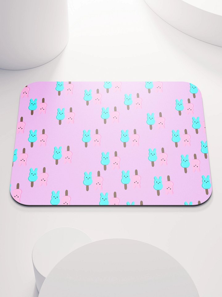 Bunny on a Stick AOP Mousepad product image (1)