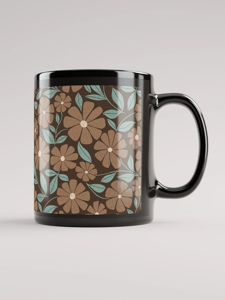Charming Wildflowers Ceramic Mug – Rustic Floral Coffee Cup product image (2)