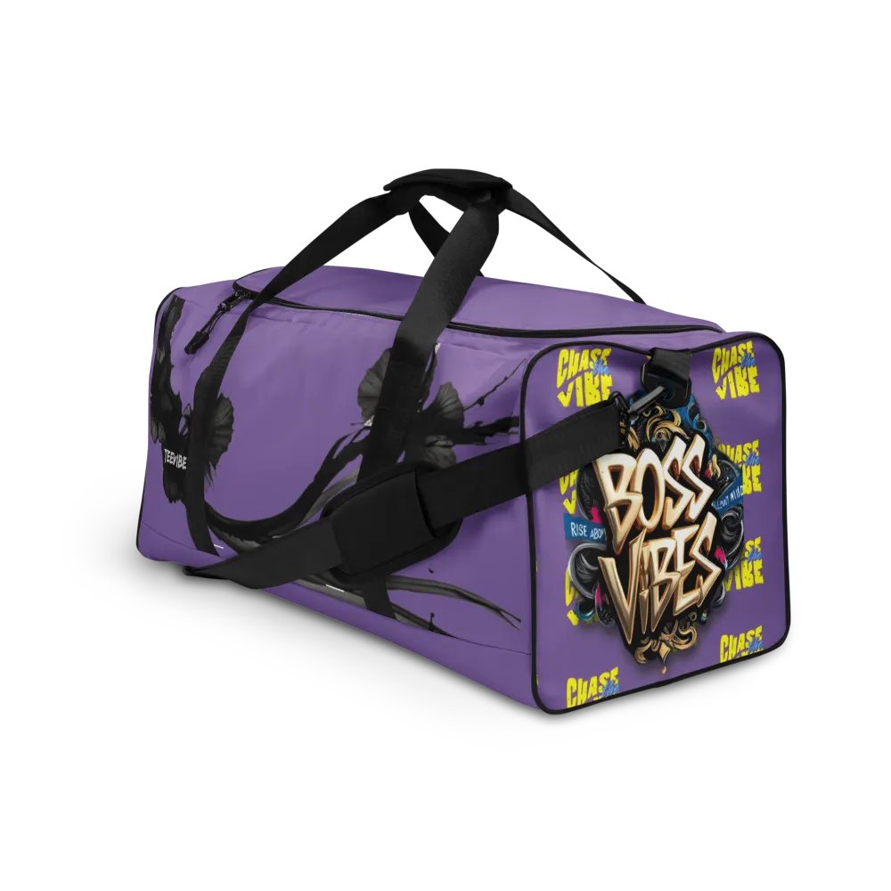Floral Fusion All-Over Duffle Bag product image (10)