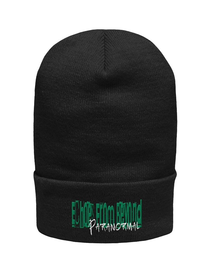Beanie with Green Design product image (1)