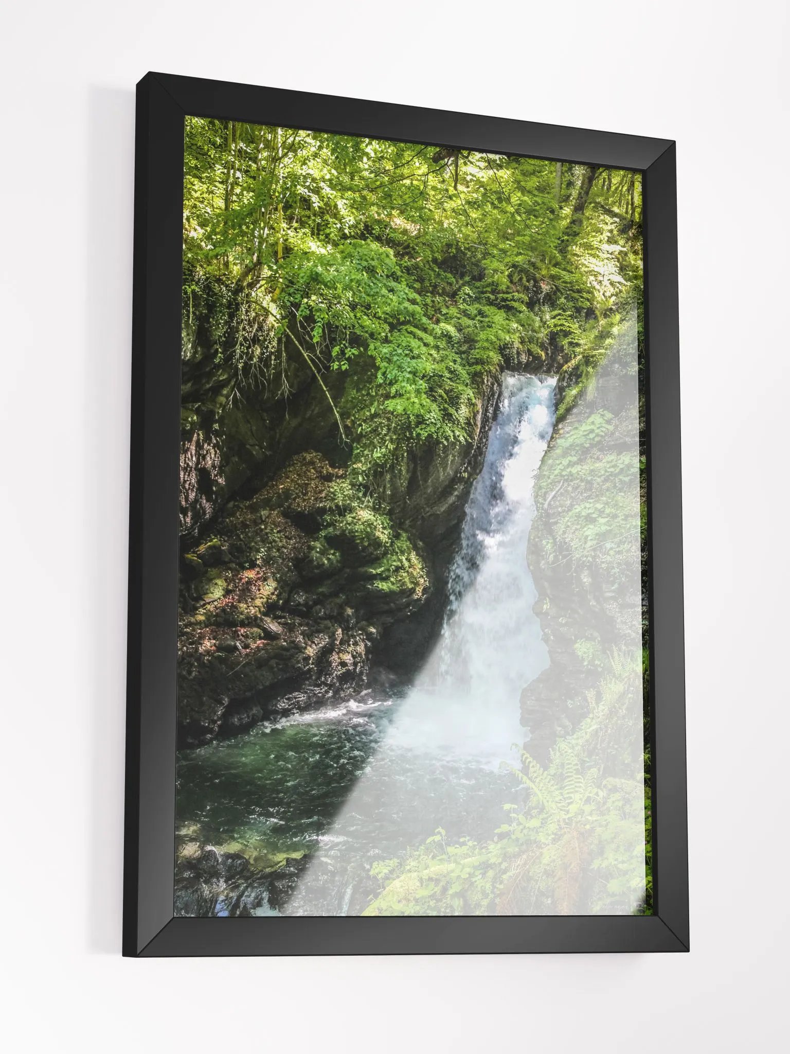 Print Fine Art - Little Ars Waterfall, Pyrenees, France product image (5)