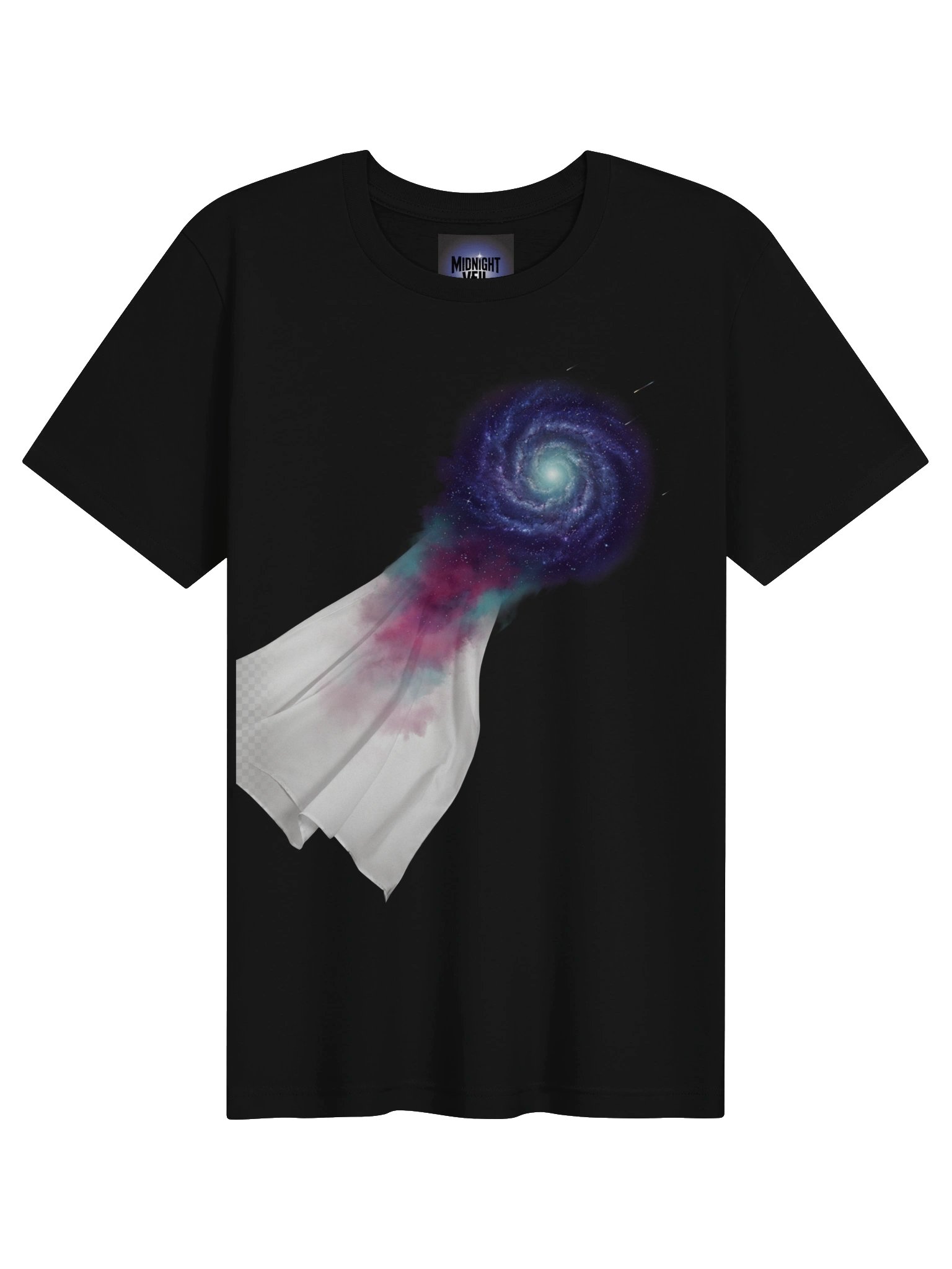 Midnight Veil Nebula Veil T-Shirt product image (4)